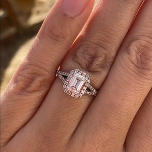 2.25 CT Emerald Cut Diamond Ring